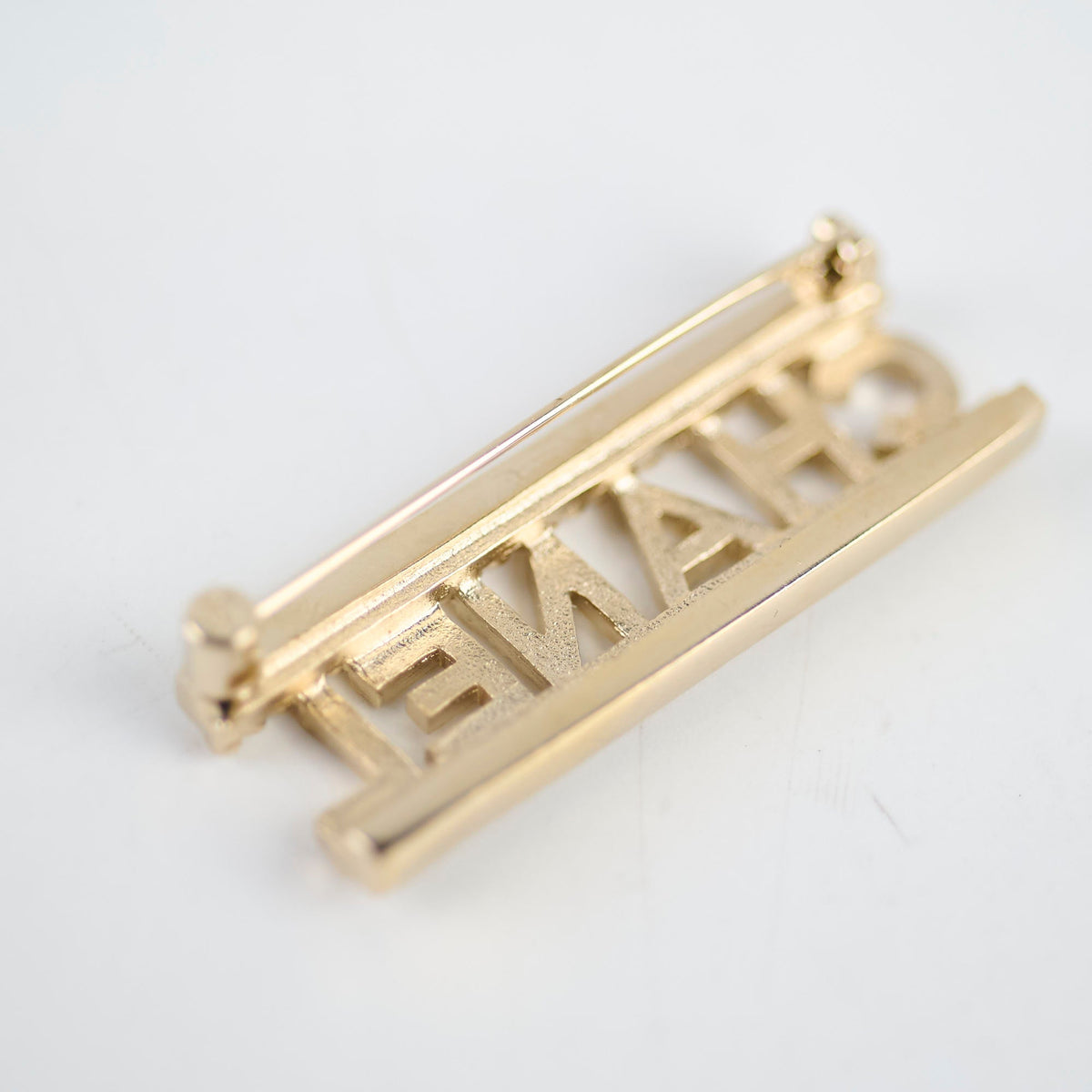 Chanel "CHANEL" Crystal Brooch Gold Costume Jewellery - photo 2