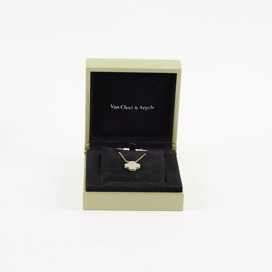 Van Cleef & Arpels Vintage Alhambra Mother of Pearl Necklace - photo 2