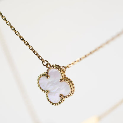 Van Cleef & Arpels Vintage Alhambra Mother of Pearl Necklace - photo 3