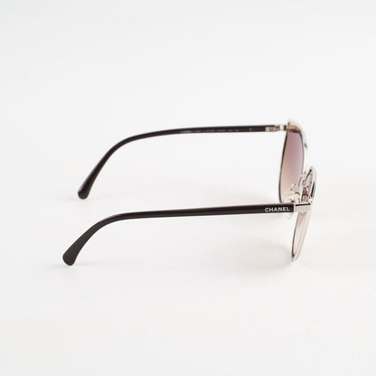 Chanel Gold Cat Eye Sunglasses - photo 3