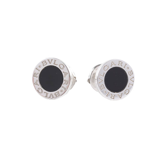 Bvlgari B Zero Stud Earrings White gold Onyx - photo 1