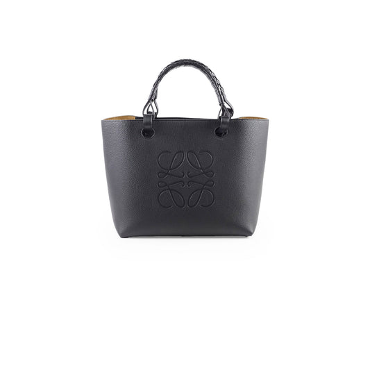 Loewe Anagram Small Black Tote Bag - photo 1