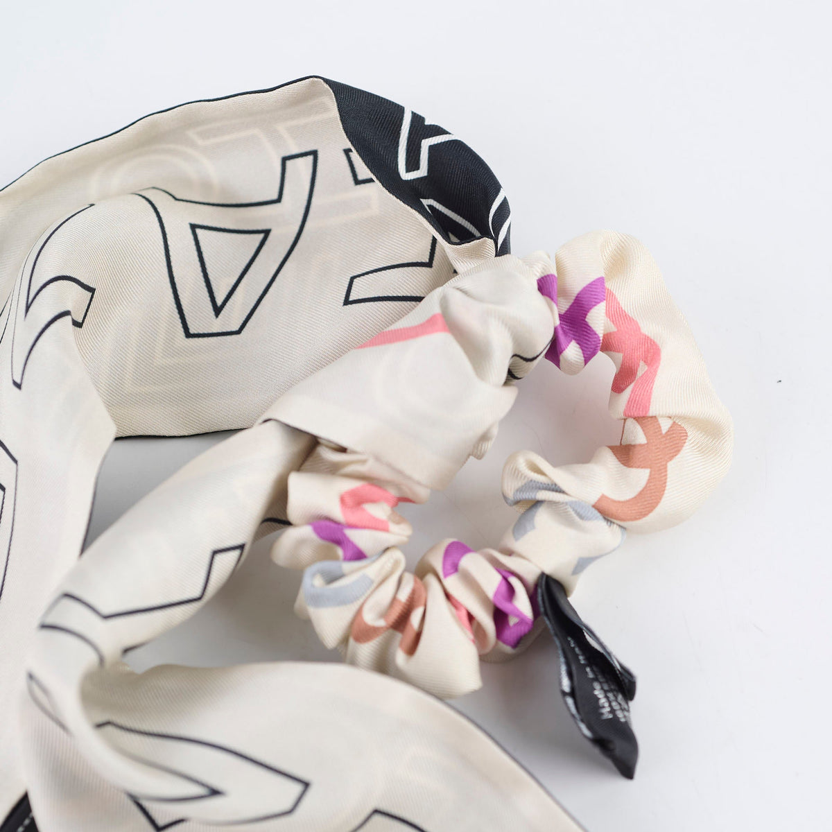 Chanel Silk Hair Scrunchie - photo 3