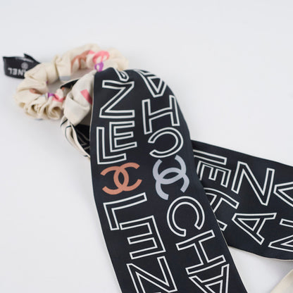 Chanel Silk Hair Scrunchie - photo 4
