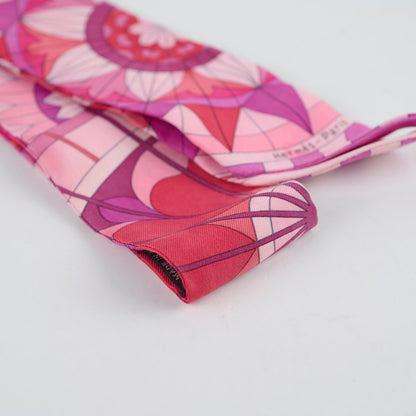 Hermes Silk Pink Twilly Rose de Compas - photo 2