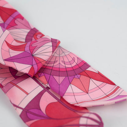 Hermes Silk Pink Twilly Rose de Compas - photo 3
