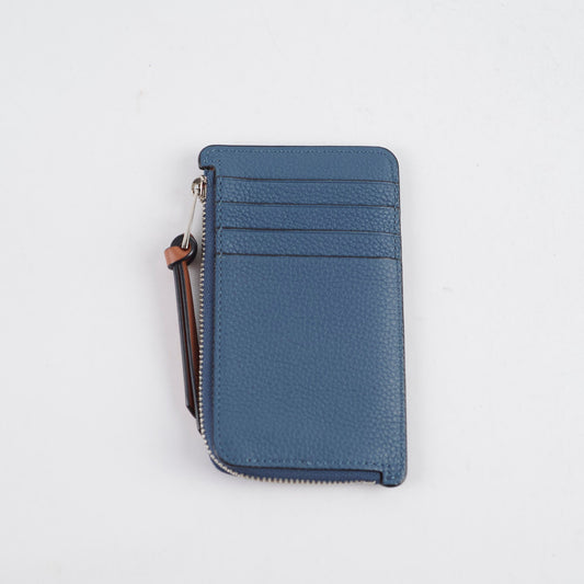 Loewe Coin Cardholder Navy/ Tan - photo 2