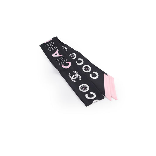 Chanel Silk CC Slim Bandeau Scarf - photo 1