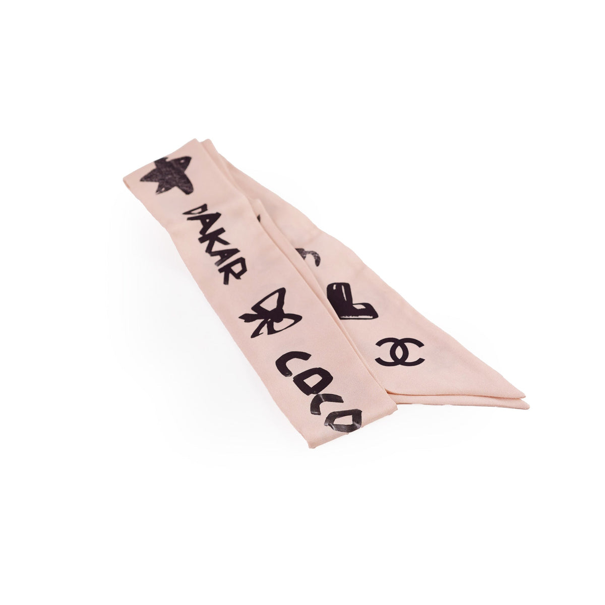 Hermes Silk Dakar Slim Scarf Pink - photo 2