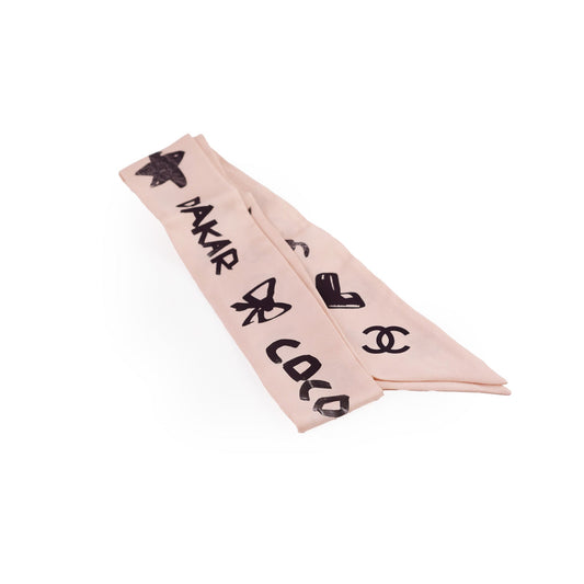 Hermes Silk Dakar Slim Scarf Pink - photo 2