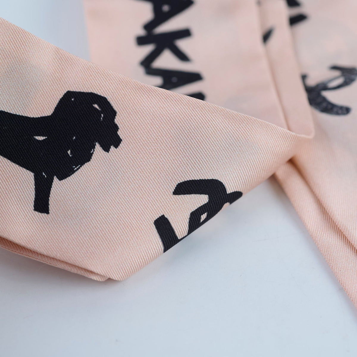 Hermes Silk Dakar Slim Scarf Pink - photo 5