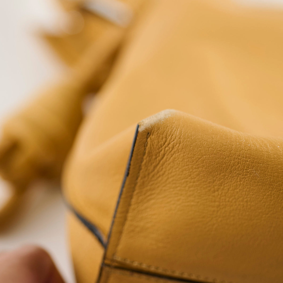 Loewe Medium Flamenco Mustard Yellow - photo 18