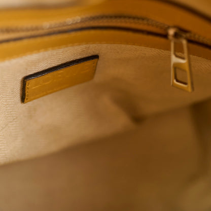 Loewe Medium Flamenco Mustard Yellow - photo 11