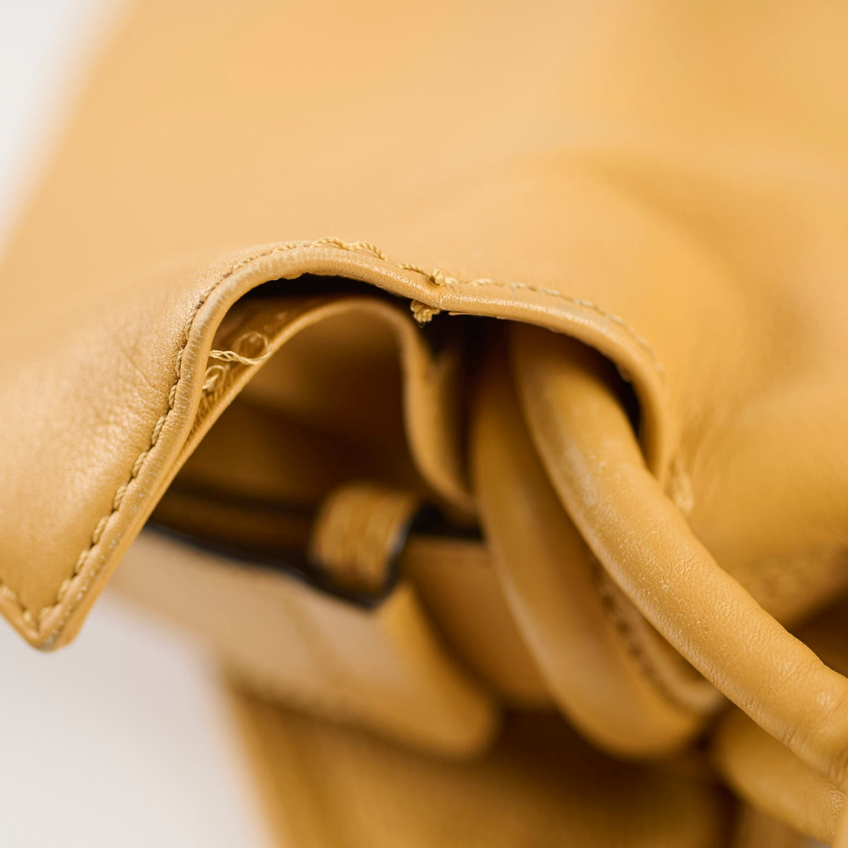 Loewe Medium Flamenco Mustard Yellow - photo 16