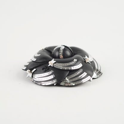 Chanel Leather Camellia Brooch - photo 2