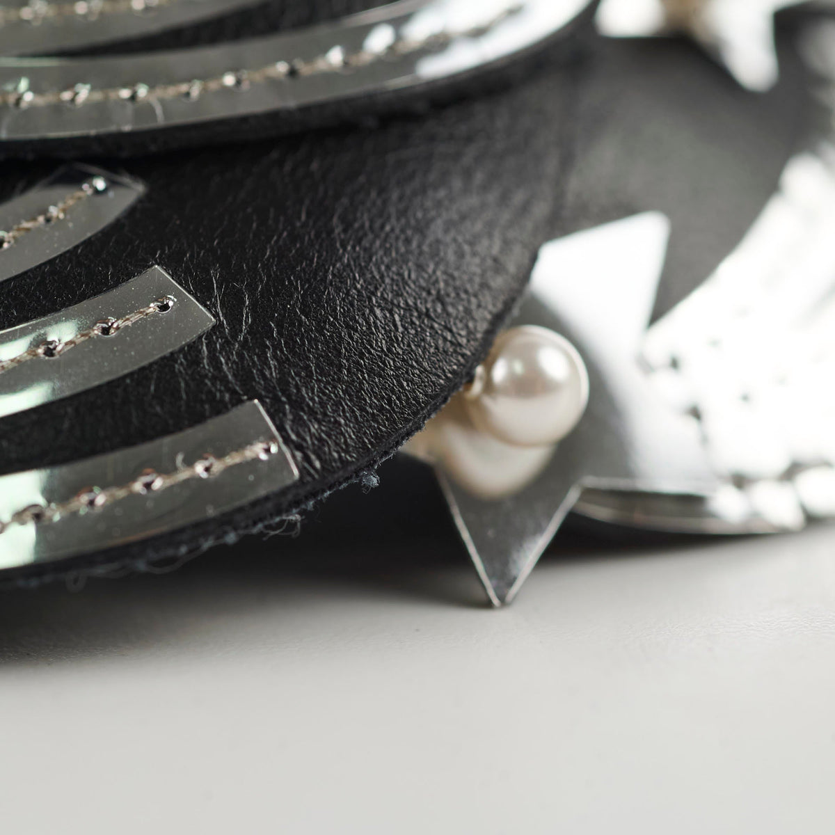 Chanel Leather Camellia Brooch - photo 6