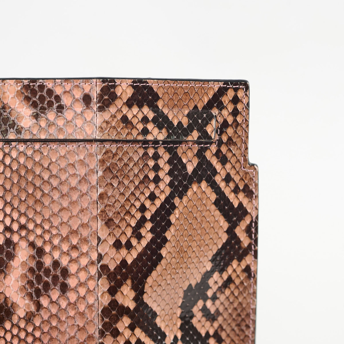 Loewe Pouch Python Pink - photo 4
