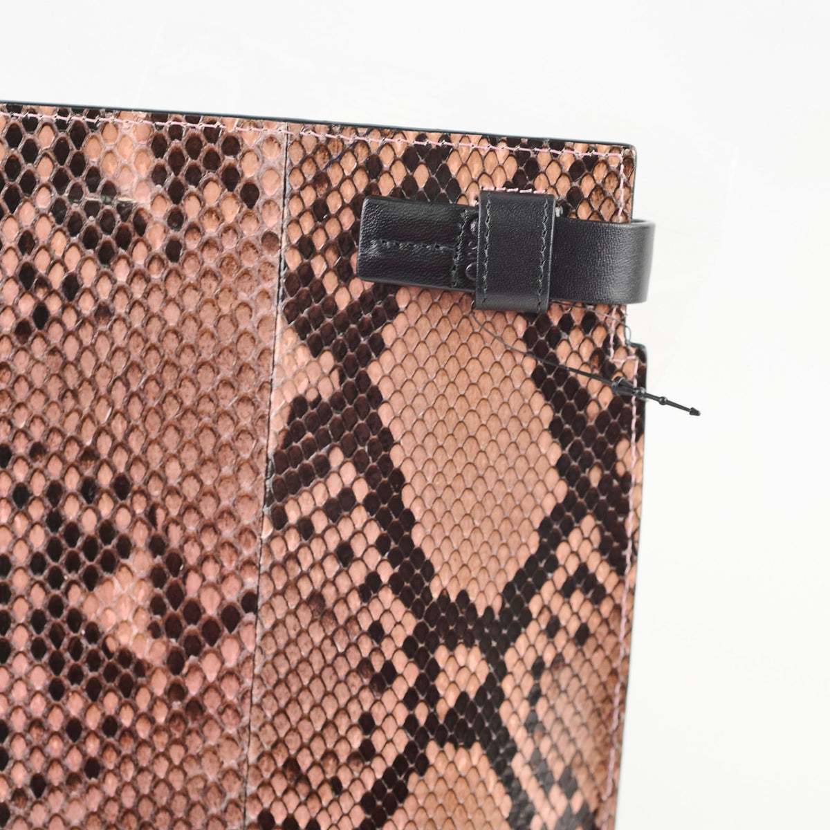 Loewe Pouch Python Pink - photo 5