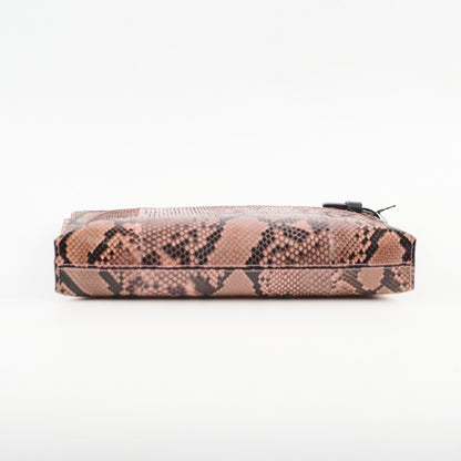 Loewe Pouch Python Pink - photo 3