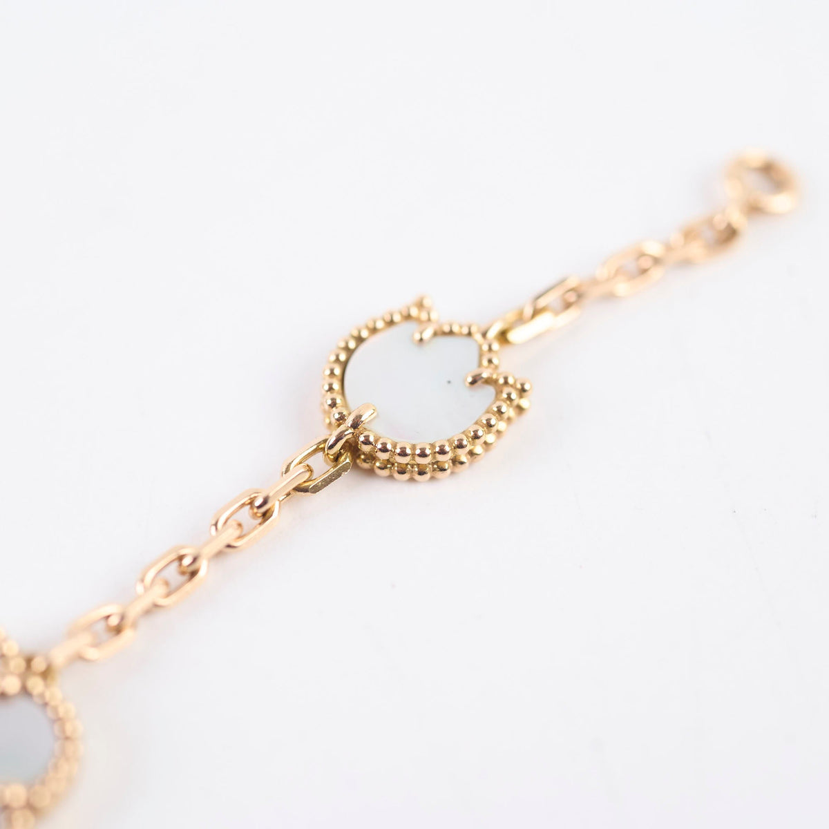 Van Cleef & Arpels Lucky Spring 5 Motif Bracelet Rose Gold - photo 6