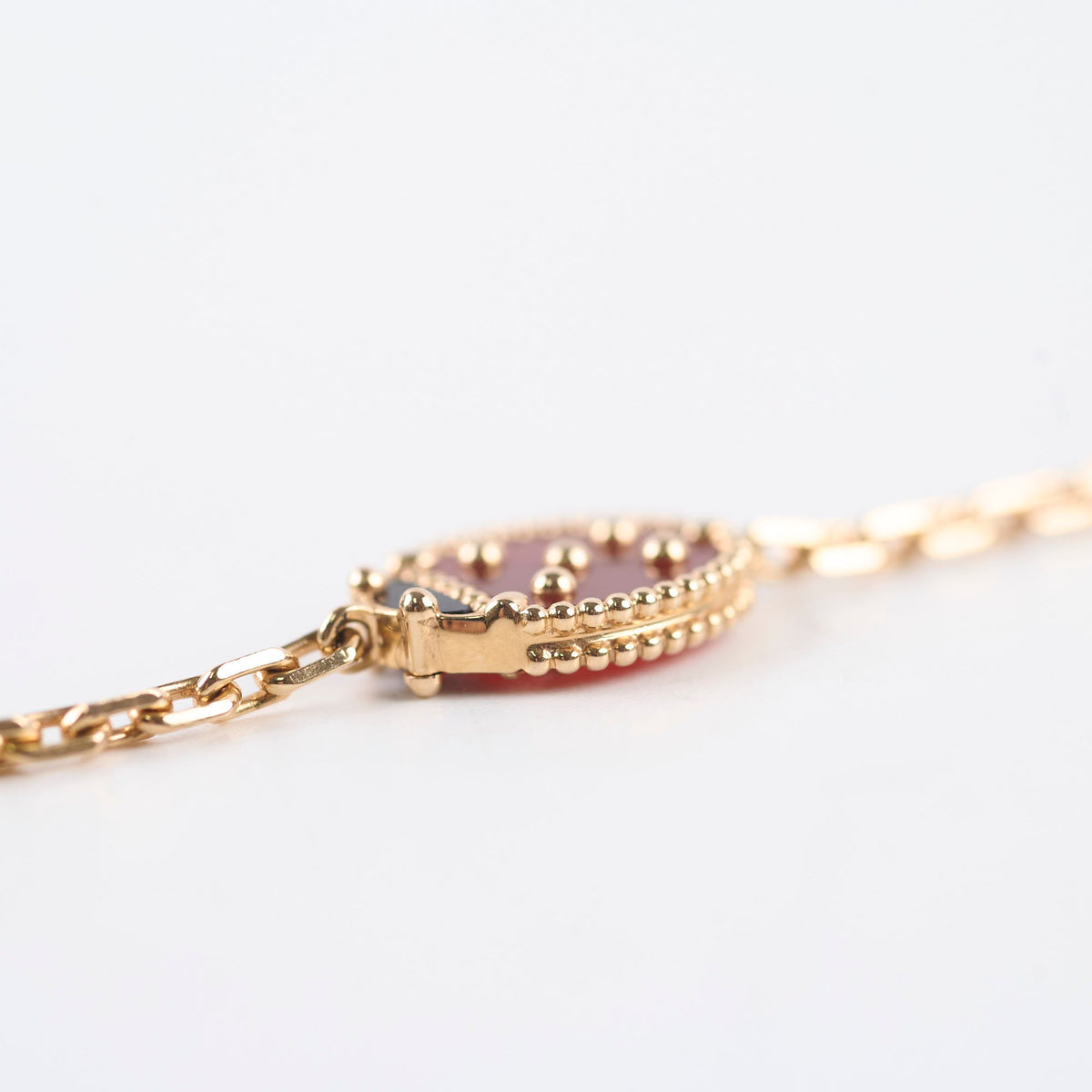 Van Cleef & Arpels Lucky Spring 5 Motif Bracelet Rose Gold - photo 9