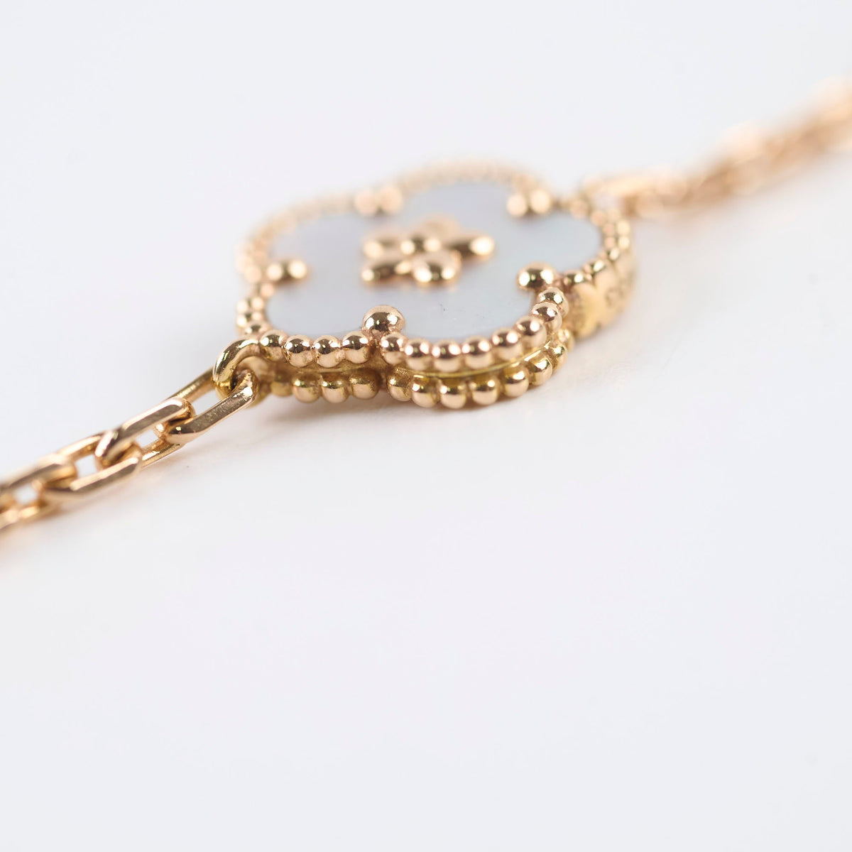 Van Cleef & Arpels Lucky Spring 5 Motif Bracelet Rose Gold - photo 10