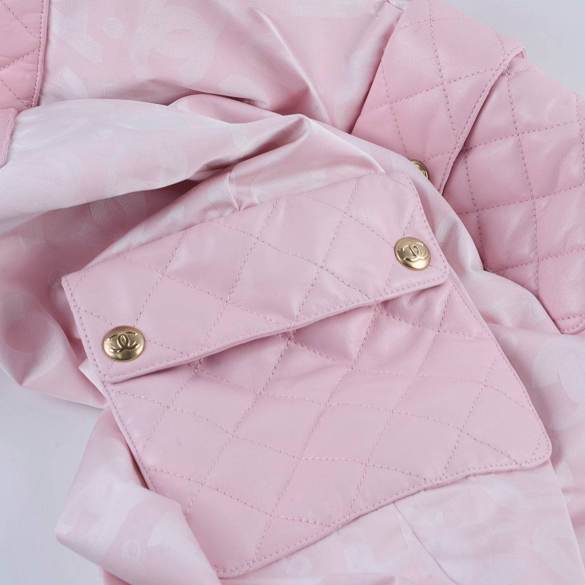 Chanel 22N Ski Pants CC Pink - Size 38 - photo 9