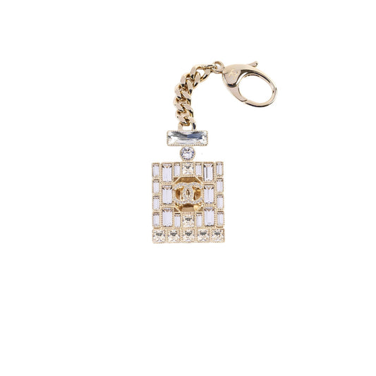 Chanel Crystal Perfume Keychain Costume Jewellery - photo 1