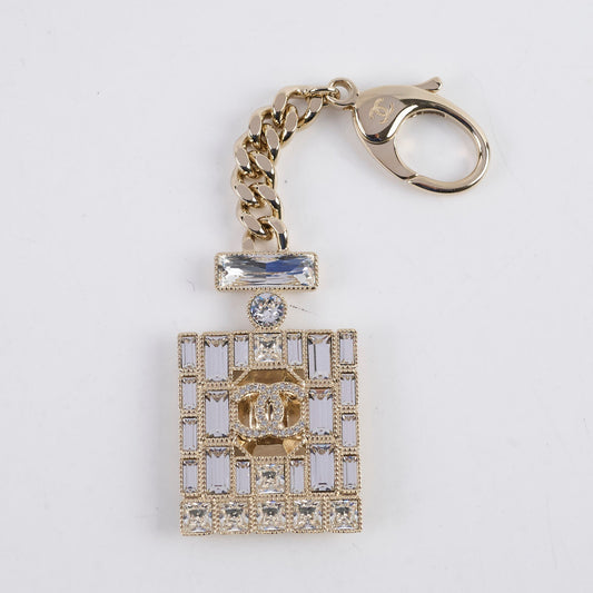Chanel Crystal Perfume Keychain Costume Jewellery - photo 2