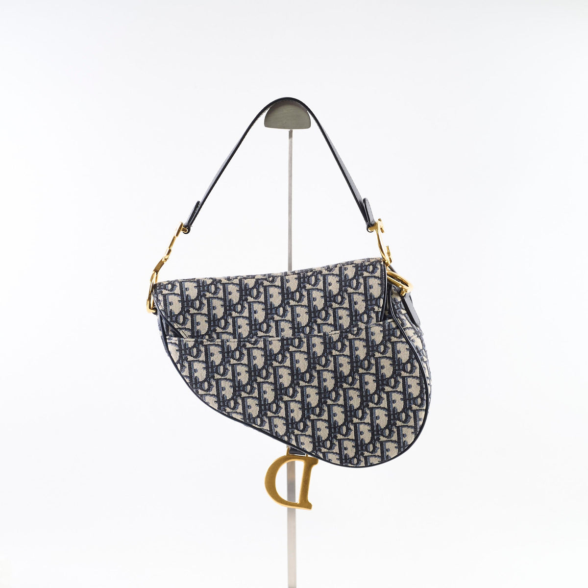 Dior Saddle Bag Medium Oblique with Guitar Strap - photo 4