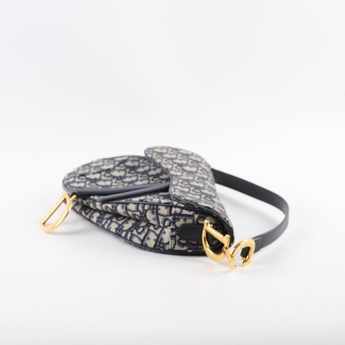 Dior Saddle Bag Medium Oblique with Guitar Strap - photo 5