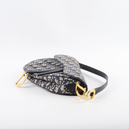 Dior Saddle Bag Medium Oblique with Guitar Strap - photo 5