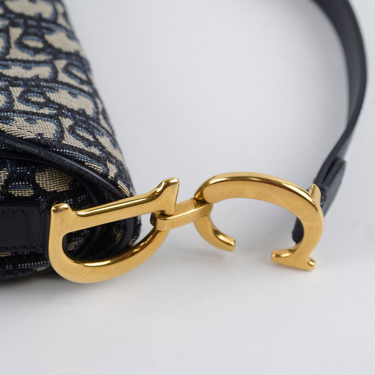 Dior Saddle Bag Medium Oblique with Guitar Strap - photo 6