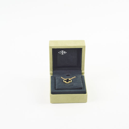 Van Cleef & Arpels Vintage Alhambra Necklace Onyx - photo 2