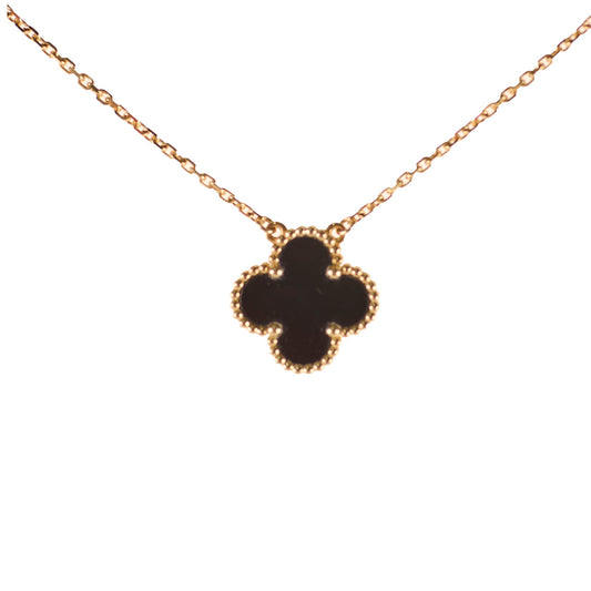 Van Cleef & Arpels Vintage Alhambra Necklace Onyx - photo 1