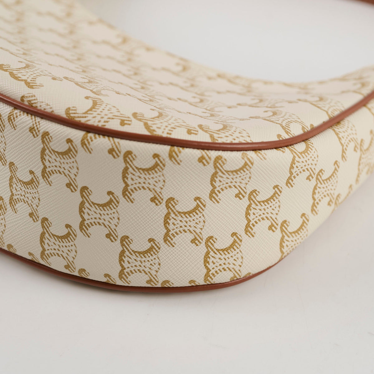 Celine Triomphe Ava Shoulder Bag white - photo 11