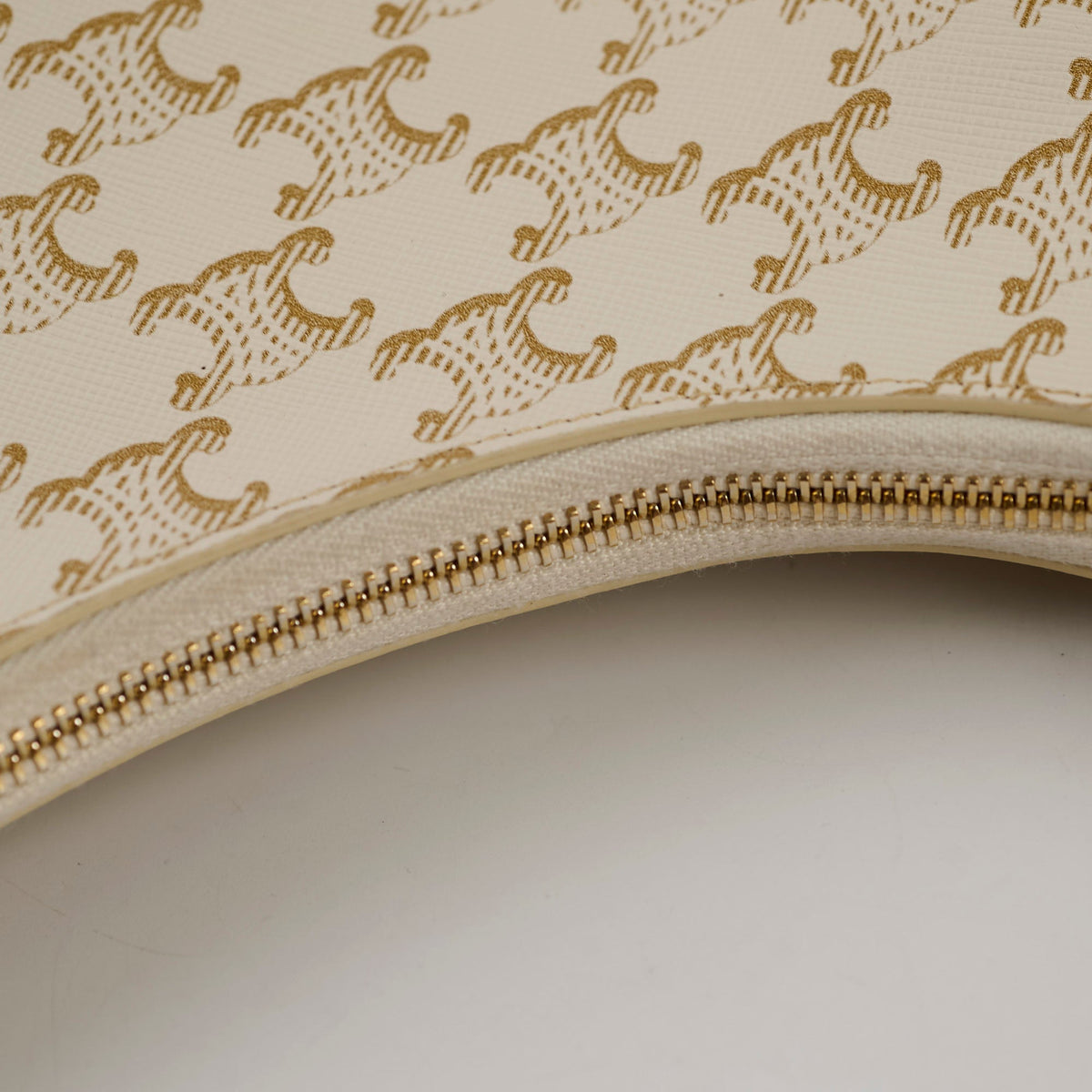 Celine Triomphe Ava Shoulder Bag white - photo 6