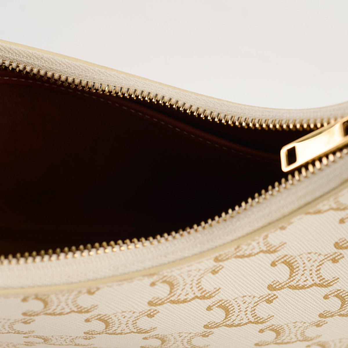 Celine Triomphe Ava Shoulder Bag white - photo 7