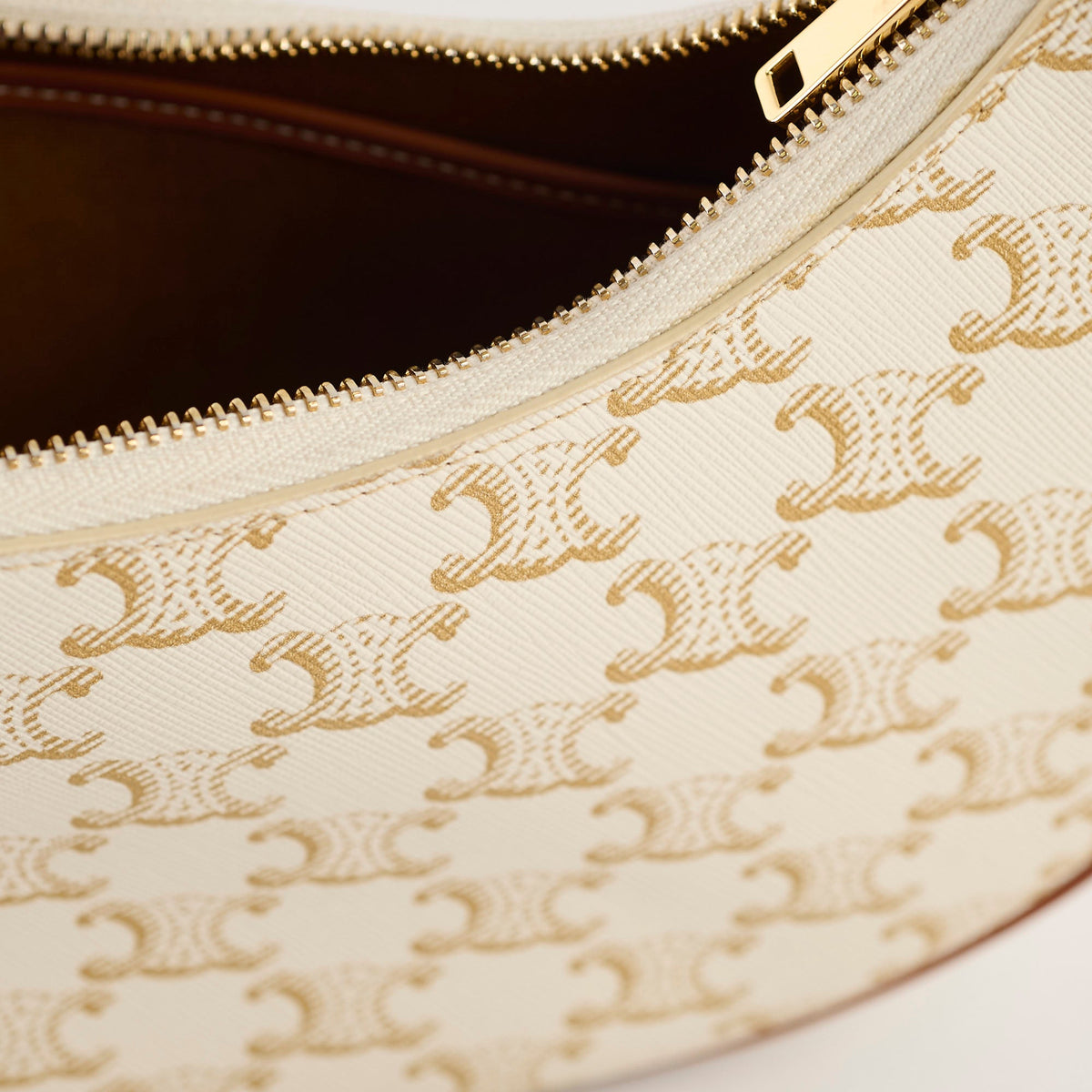 Celine Triomphe Ava Shoulder Bag white - photo 8