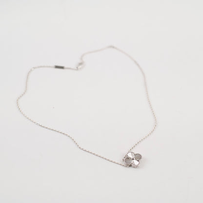 Van Cleef & Arpels Vintage Alhambra White Gold Guilloche - photo 5