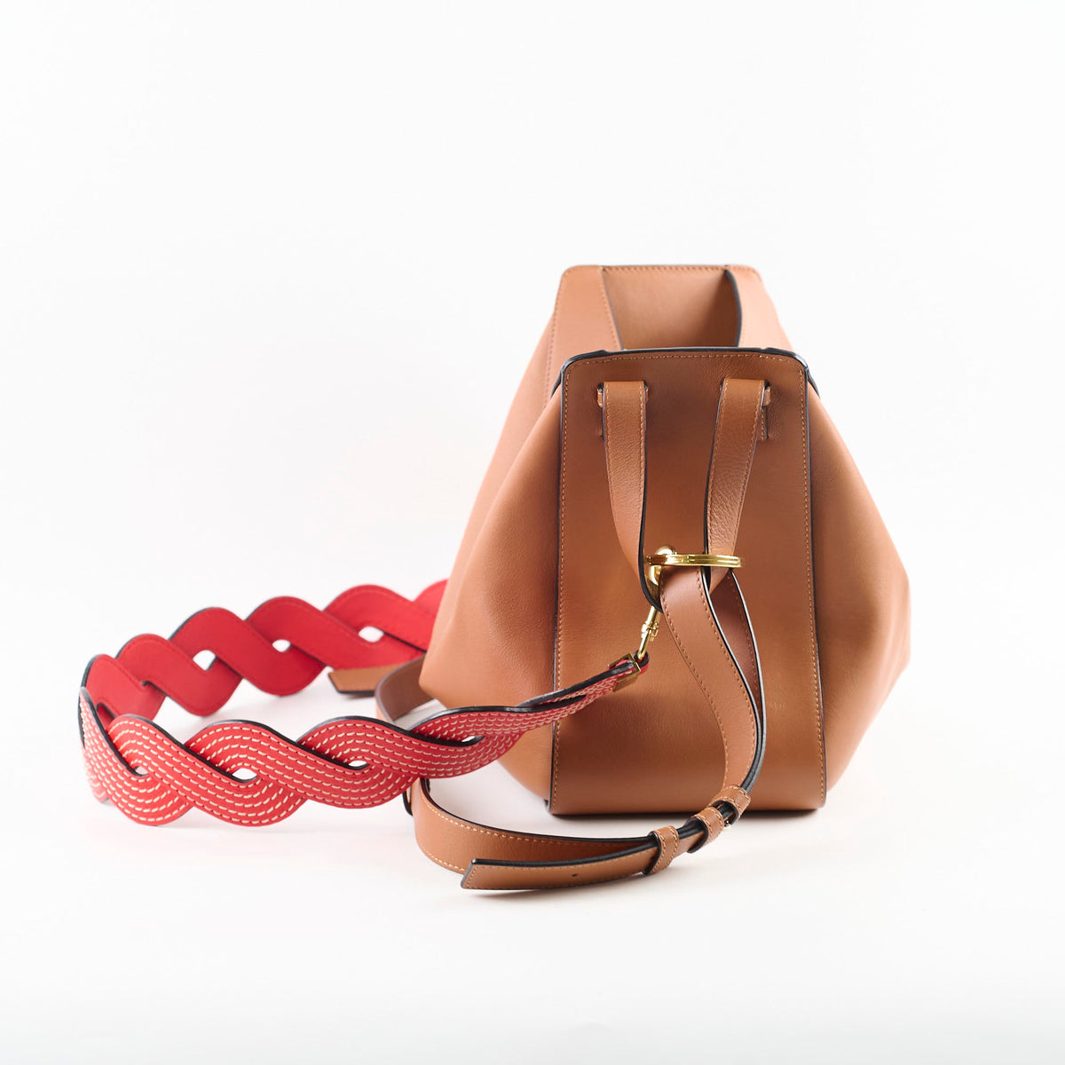 Loewe Small Hammock Bag Classic Calf Tan SHW + Extra strap - photo 3