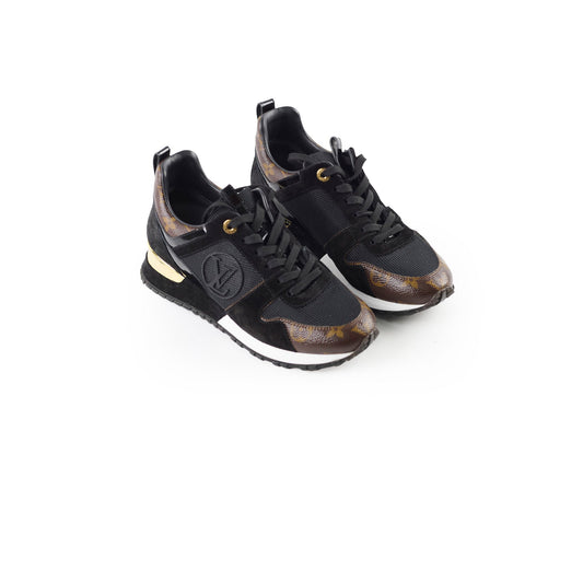Louis Vuitton Runaway Sneakers Black/Monogram Size 36 - photo 1