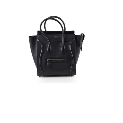 Celine Micro Luggage Black - photo 1