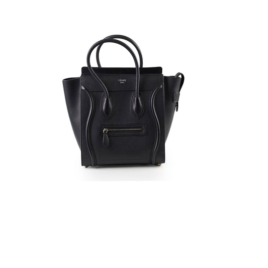 Celine Micro Luggage Black - photo 1