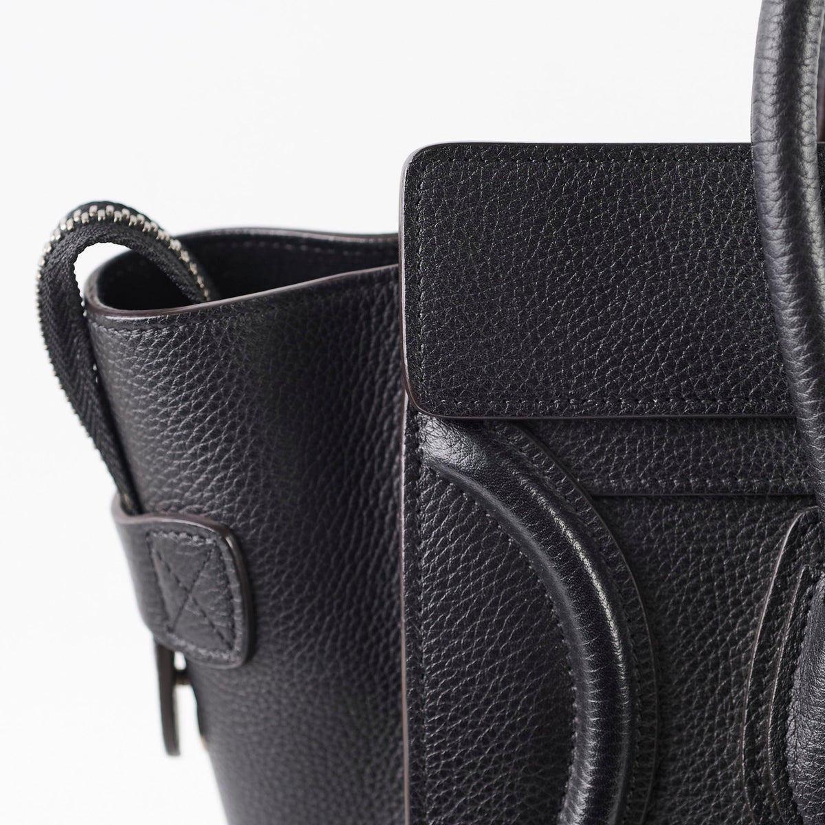 Celine Micro Luggage Black - photo 5