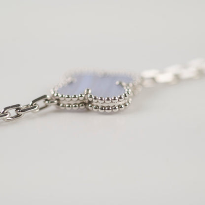 Van Cleef & Arpels 5 Motifs Chalcedony Bracelet - photo 6