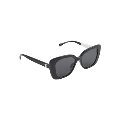 Chanel White Crystal Square Sunglasses - photo 1