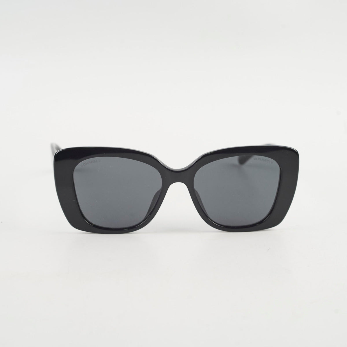 Chanel White Crystal Square Sunglasses - photo 2