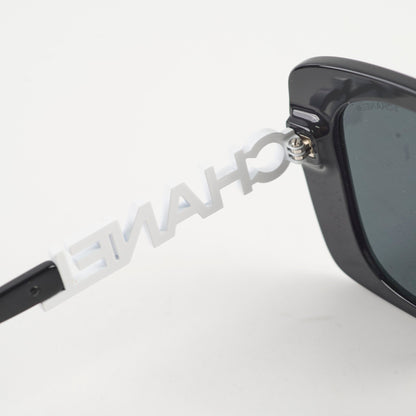 Chanel White Crystal Square Sunglasses - photo 6