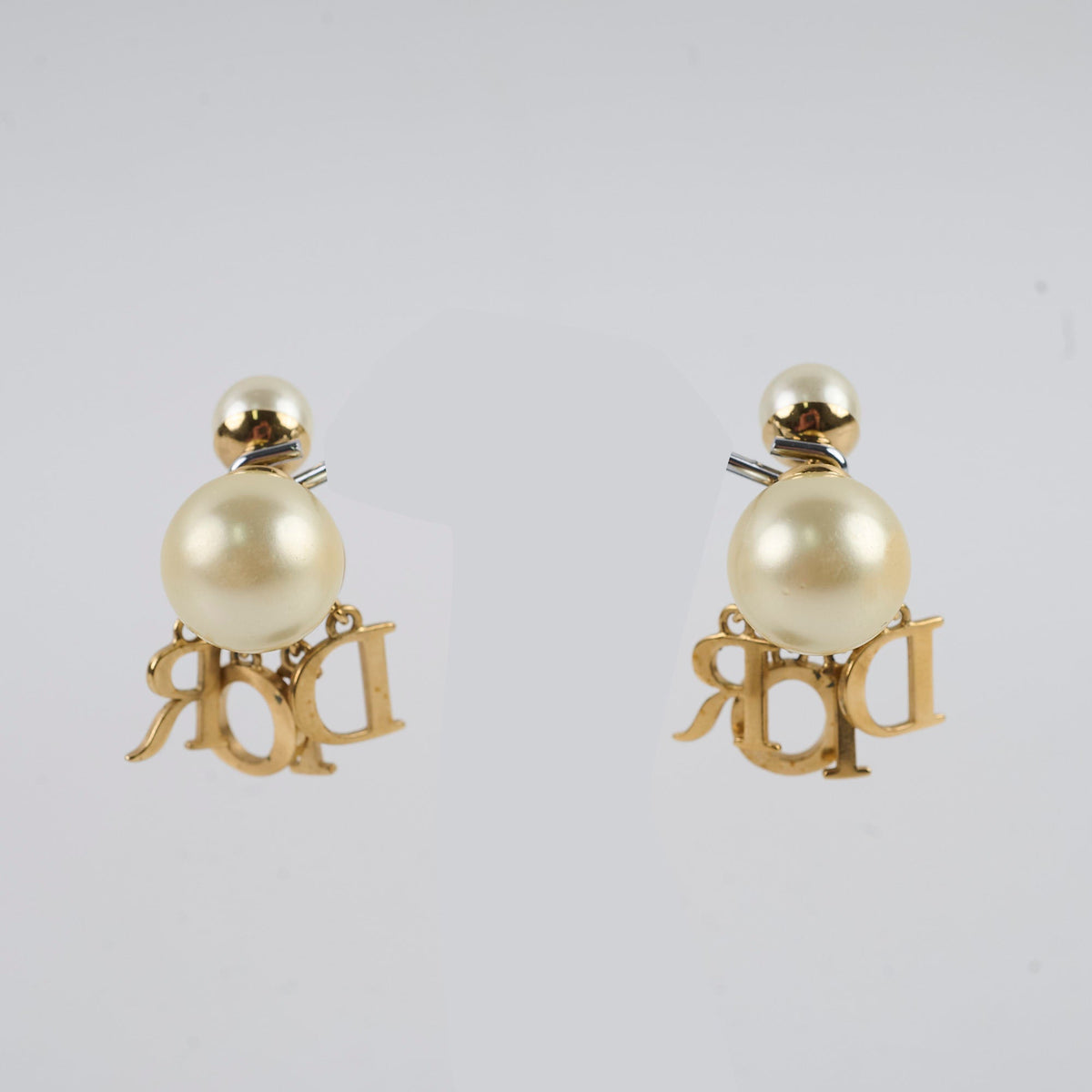 Christian Dior Tribale Earrings with Pearls & Crystal Costume Jewellery - photo 2